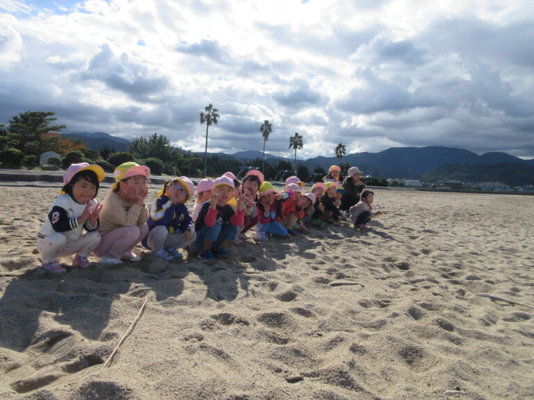 ビーチフラッグ㏌五色浜海浜公園(3歳児)