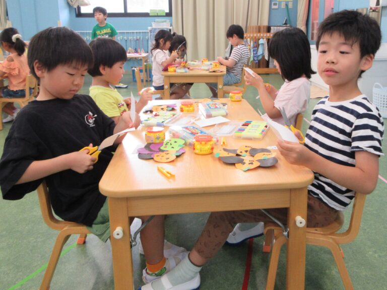製作だいすき💗(５歳児)